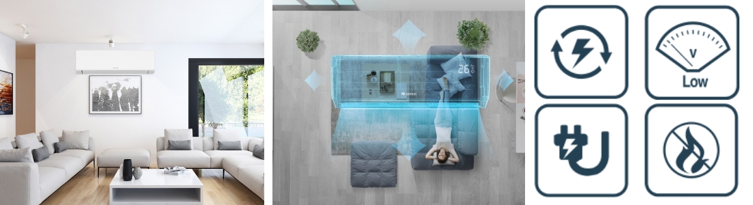 Aparat de aer conditionat Gree Cosmo - Functie siguranta